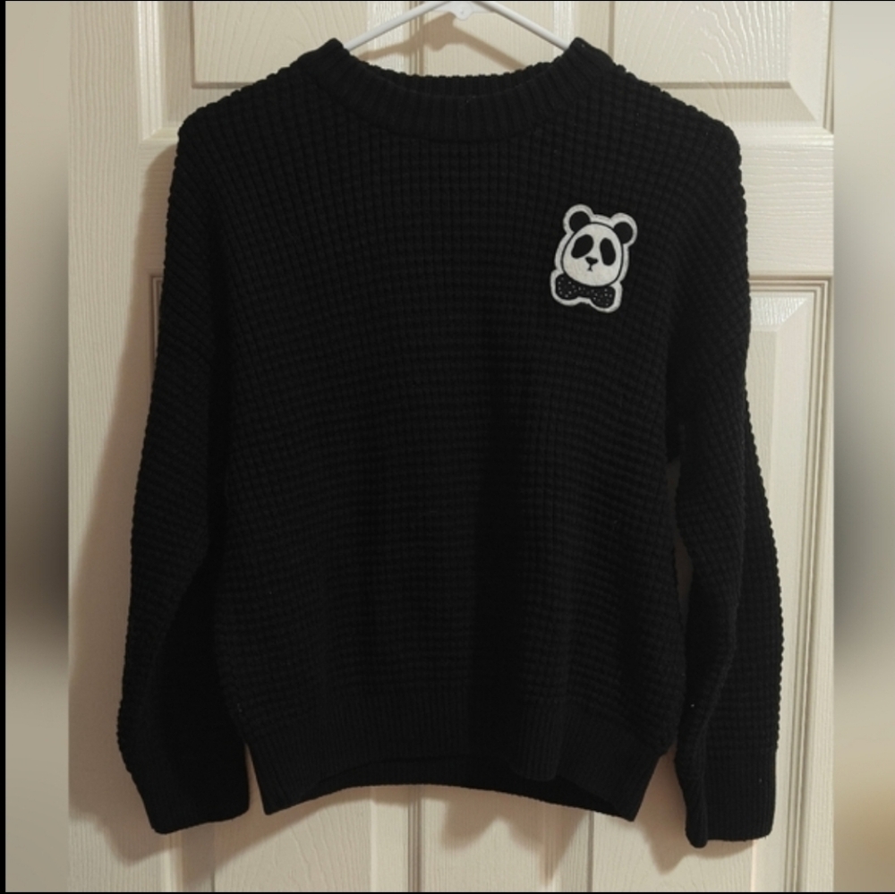 ❌SOLD❌ Mini Rodini panda sweater - Young teen or women's XS-S